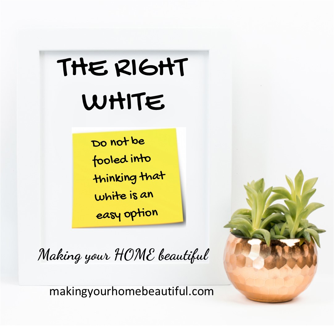 How to find the right White