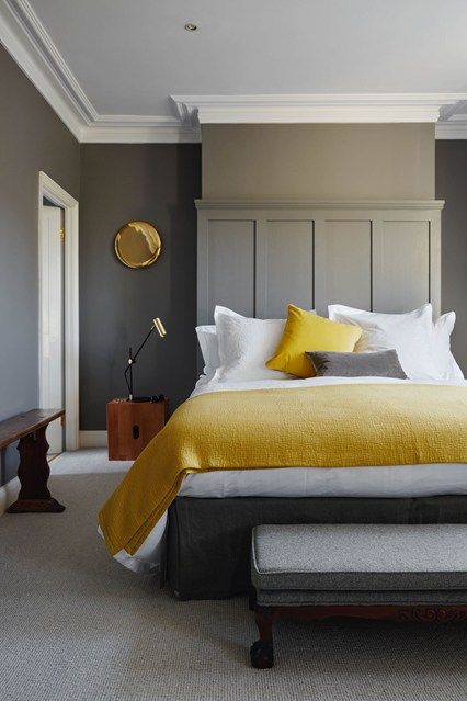How to use yellow and grey together