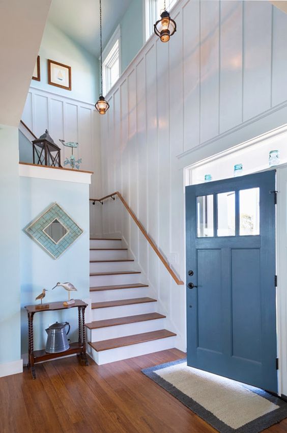 What should you paint the inside of your front door?