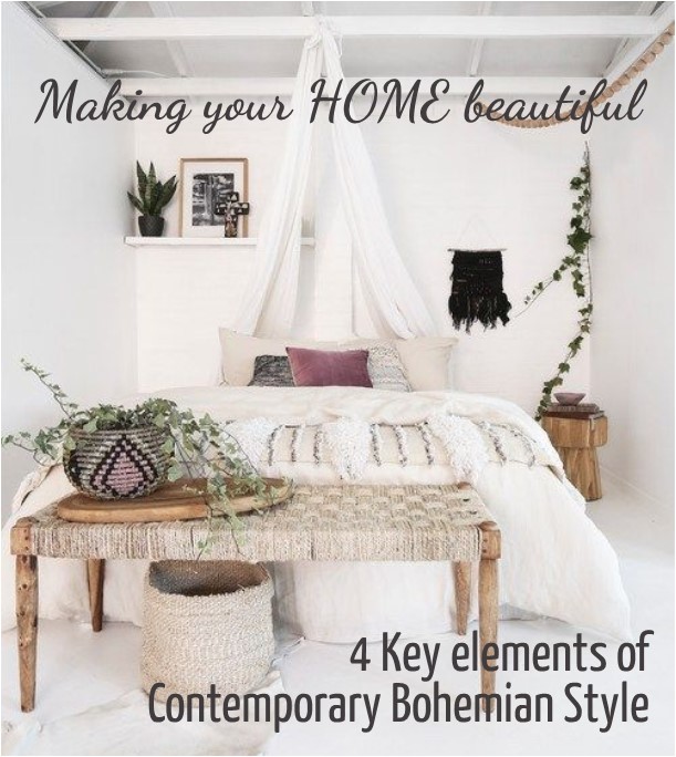4 Key elements of Contemporary Bohemian Style