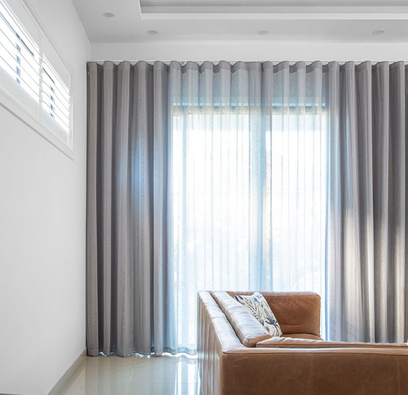 How to complete a room with sheer curtains - Making your Home Beautiful