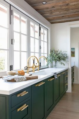 Have you considered green for your kitchen cabinetry? - Making your ...