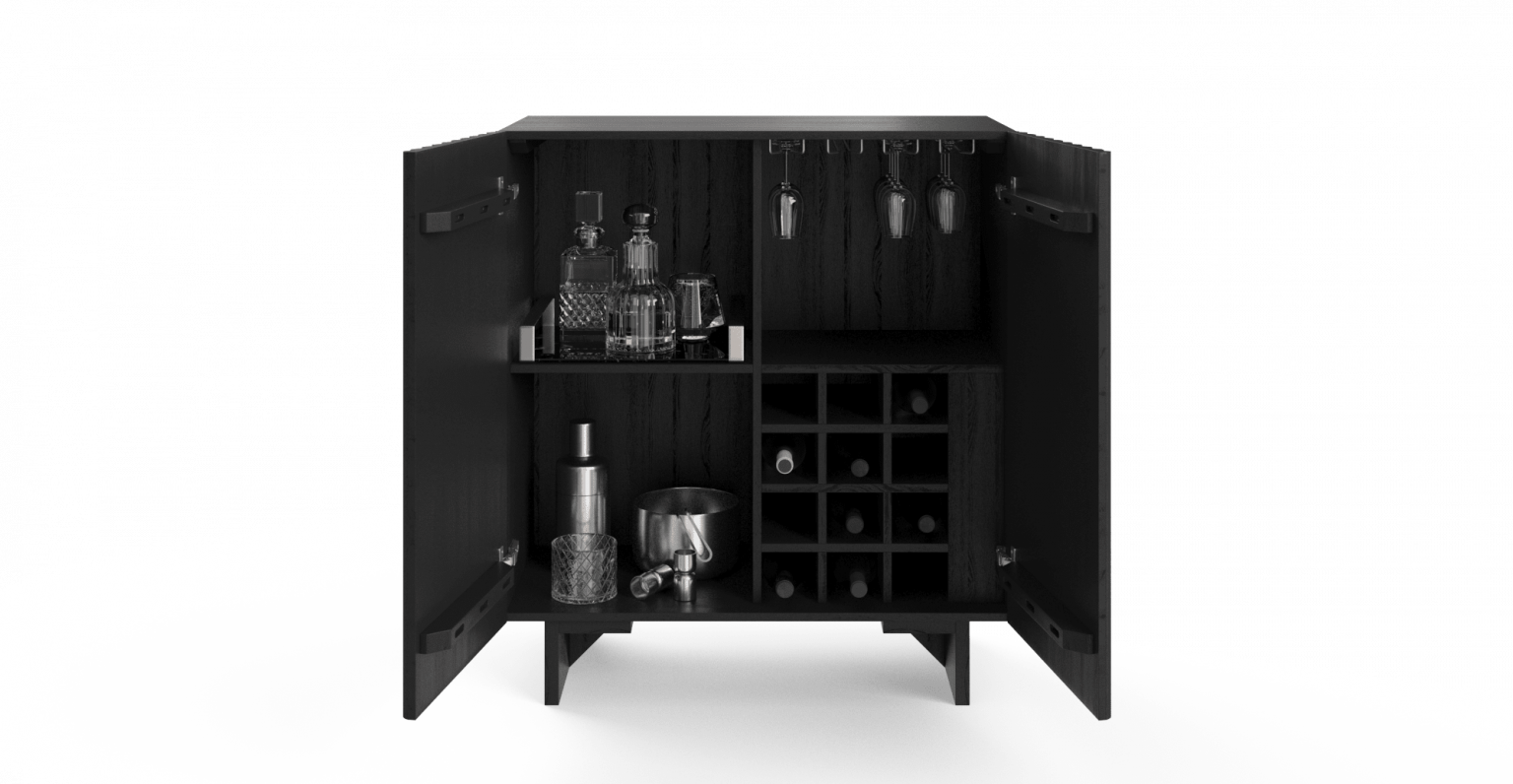 24x7 kitchen cabinet bar
