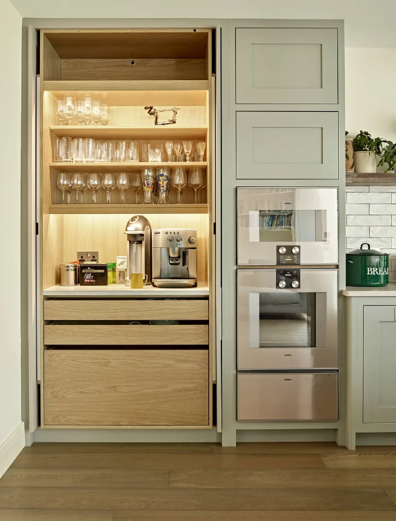 Kitchen appliance cupboard ideas