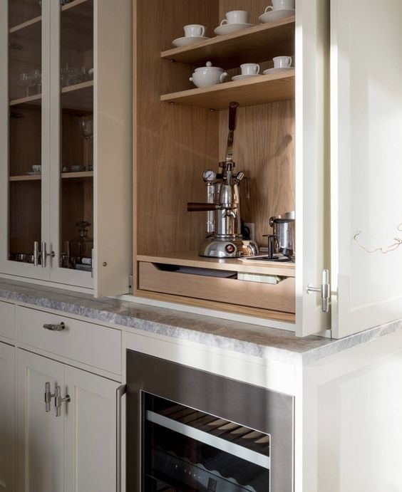 Appliance cupboard ideas