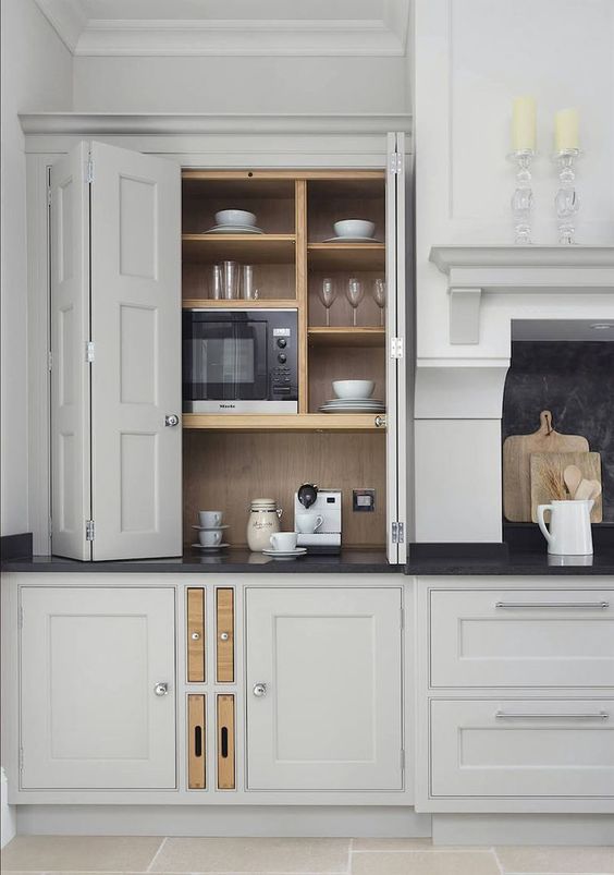 Appliance cupboard ideas