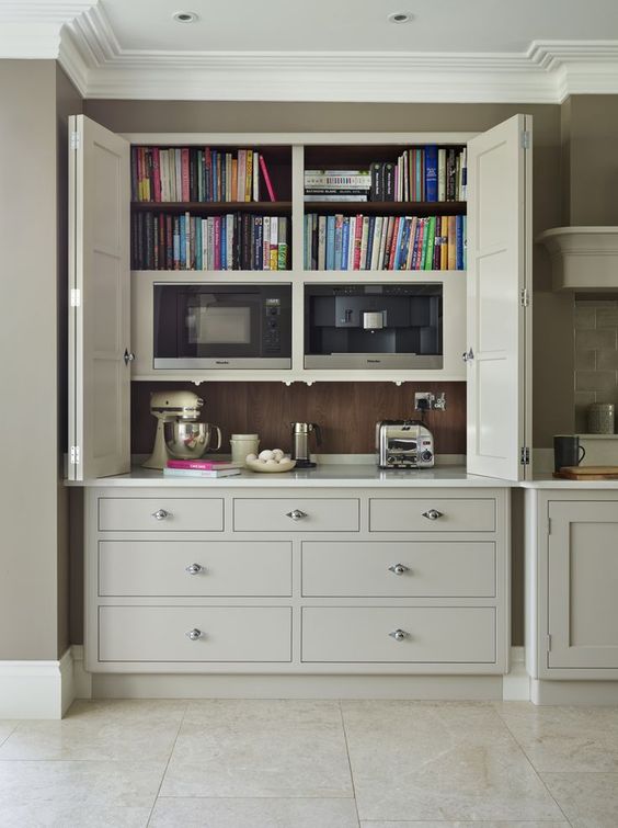 Appliance cupboard ideas